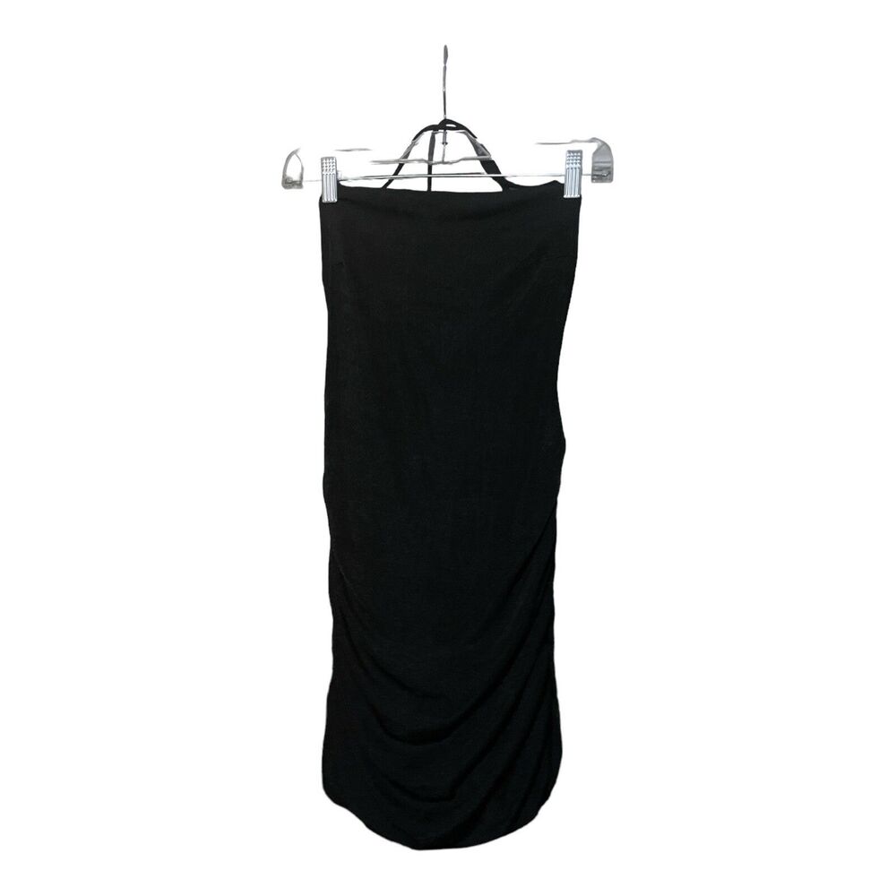 Mable Novita Boutique Womens Black Halter Stretch Bodycon Dress Size Small New